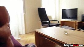 18 year old boldly tries anal in public europe with lana