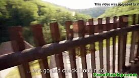 real public sex girl next door blasted with cum