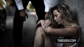 Homeless Teen Slut Aubrey Sinclair Fucked By Rich Man