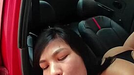 Analni seks u parkingu motela sa spermom u guzi Alexachris20