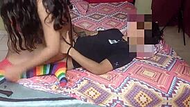 Latina teen loves hard fucking in multiple positions