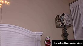 I am Kimber Lee, mouth fucking my step bro with my small tits