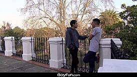 Twink Latinos Fuck Bareback After First Date