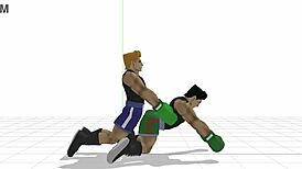 little mac's gay bareback game is on, wanna play? 😜