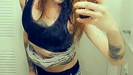 miniskirt person loves showing her skirt and panties