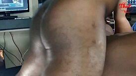 Real Homemade Amateur Black Ass on Display