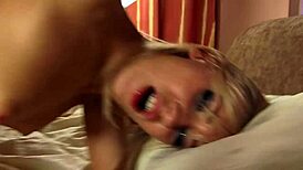 Damn, 18 year old Kathy Seeger rides old cock wild!