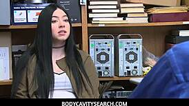 BodyCavitySearch - Amilia Onyx Hides Goods in Tight Ass