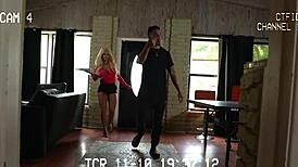 Teen Brandi sucks and takes Bruno's rough big cock.