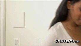 i'm loving these chocolate beauties licking pussy after shopping, it's so intense