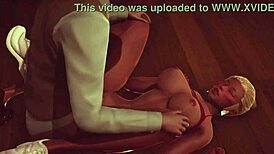 3D Hentai Assfucking Shapely Girlfriend