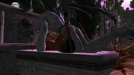 All hallows eve with goth anime characters