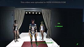 Fallout 4 Cyberpunk Fashion Showcase