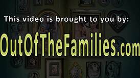 Squirting milf stepmom fingers herself intensely. Cum in mouth follows.