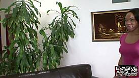 Sani enjoys big black cocks at home