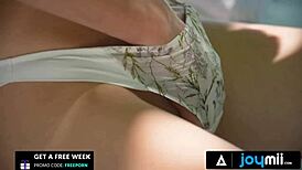 Joymii Star Alexis Crystal Takes Huge Shaft Deep in Tight Ass! Sensual Massage Turns Into Wild Fingering.