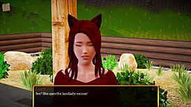 my new family plays a fun game with amateurs in homemade setting