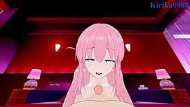 Hitori feels intense ecstasy in bocchi the rock hentai