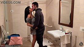 I Fuck My Stepaunt While Her Husband Is at Work, Giulia Diamond Takes It Hard. She Rides My Big Cock with No Mercy in Wild Action.