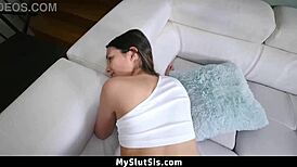 Stepbrother Cannot Stop Teasing His Hot Stepsister