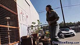 타투녀 블랙콕들 빨아대는 블로우뱅