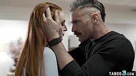 Ny Enke Gamling Banker Rødhårede 18+ Tøs Maya Kendrick Doggy