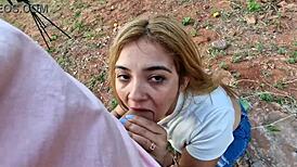 My neigbor sux my dik on my land, deepthroat n all.