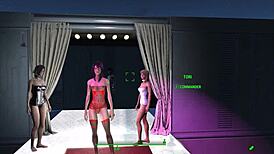 Fallout 4 Cyberpunk Fashion Showcase