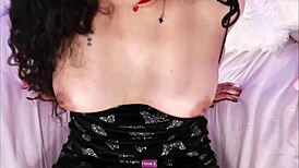 Pov, your naughty girlfriend Agatha Dolly begs for cum on her mouth during guided jerk off.