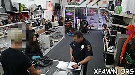 In this homemade scene, a shaved tight gay ass receives a deep creampie from his lover's big cock