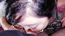 mexican girl with green eyes shows her skills