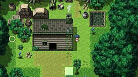 Tanned Girl Natsuki in Hentai Game Ep 11, Village Chief Sneaks a Peek While She Changes Publicly!