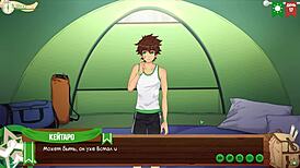 Exciting Game Friends Camp Episode Seventeen with Scout Badges and Russian Voice Acting!