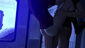 Projekt passion redhead gets fucked standing with foot on wall