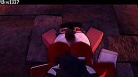 this succubus is giving me a thighjob, feels so good