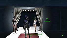 Fallout 4 Cyberpunk Fashion Showcase