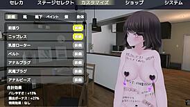 serika-san secretly exposes under naked coat in public 😏