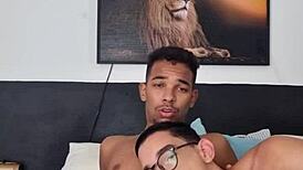 White guy calls for study, takes black dick in ass