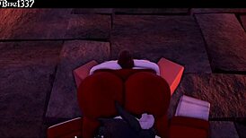 this succubus is giving me a thighjob, feels so good