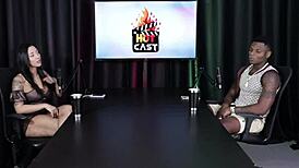 Will Mastro Flashes in Sheer Red Lingerie for Followers