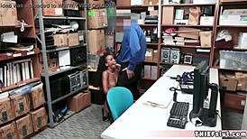 Two sexy ebony chicks busted at the shopping mall