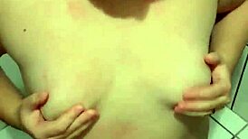 Intense Cumshot Lands on Prostitute's Face in Amateur Encounter