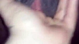 Watch This Pregnant Ebony Teen's Pussy Get Fingered Wide Open!