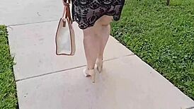 Stranger Filled My Pussy with Cum After Ride Home