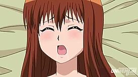 Wow, tight step sister pussy clashes with step brother's big cock in hentai!