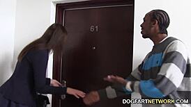 Lara latex satisfies her craving for huge black cock in intense sex