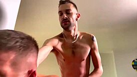 Bonny's thick juicy cock pounds Jota's tight ass raw for 4 minutes