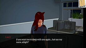 In My New Family 52, Redhead Gets Sideways Fucking with Big Cock