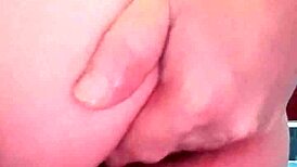 Dildo stretches big ass during intense anal masturbation session