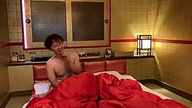 Hey, got creampied at this fancy Japanese inn in LA... oops!